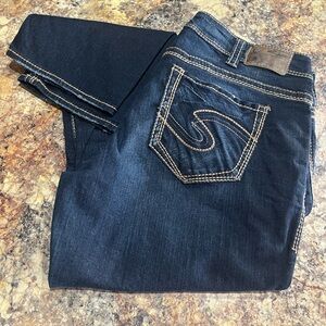 Silver Suki Mid Straight jeans
